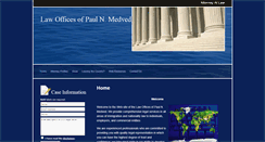 Desktop Screenshot of paulmedved.com